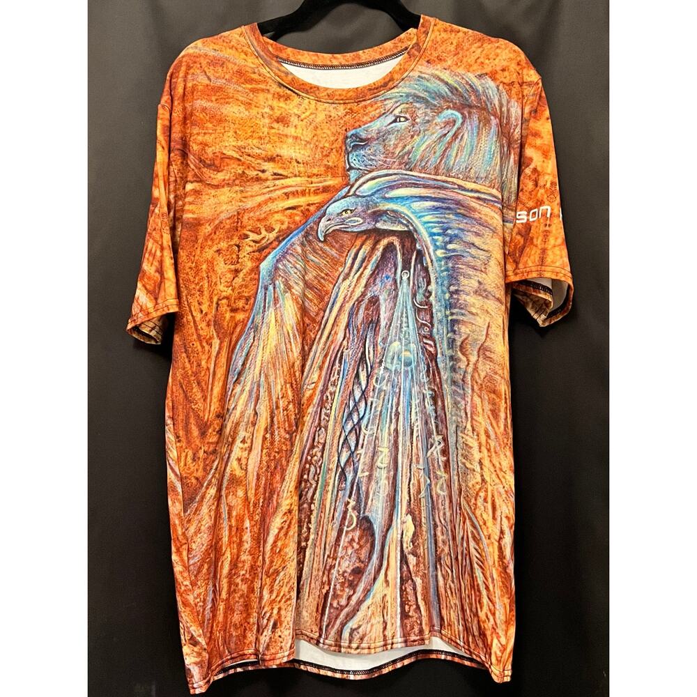 Original art wearable art festival wear men’s shirt
